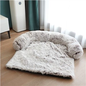 Amazon Exploded Plush Dog Kennel Plush Blanket Dual-use Pet Kennel Dog Sofa Bed