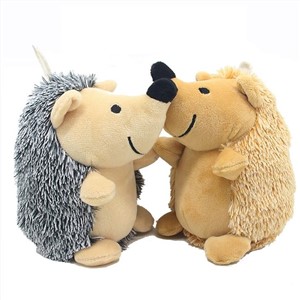 Cross-border Hot Pet Talking Toy Hedgehog Dog Dog Puzzle Chewing Toy Plush Hedgehog Pet Supplies