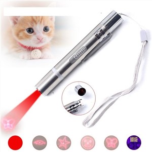 Usb Charging Infrared Cat Pen Laser Light Pattern Projection Cat Stick Cat Supplies Pet Cat Toys