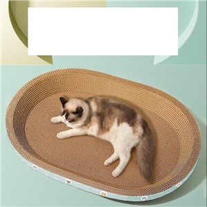 Cat Scratch Board Cat Litter In One Body Wear Resistant To Dandruff Oversized Round Cat Toy