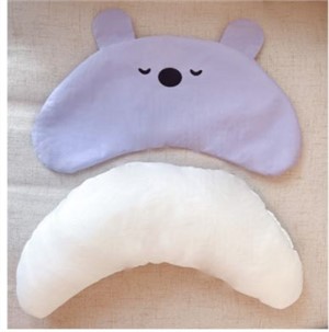 Cross-border New Dog Pillow Cartoon Bear Dog Kennial Cat Protection Cervical Spine Removable Wash Chin Pad Hypnotic Pet Pillow